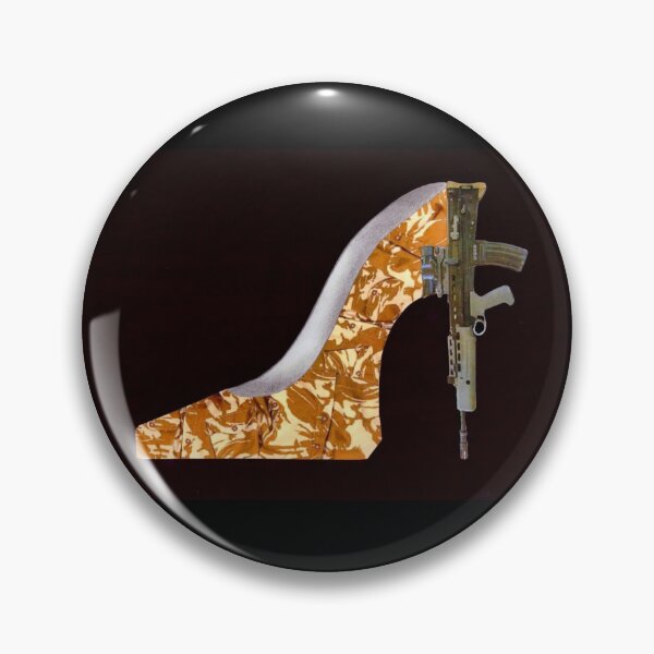 Iraq Shoe by Goddamn Media Pin