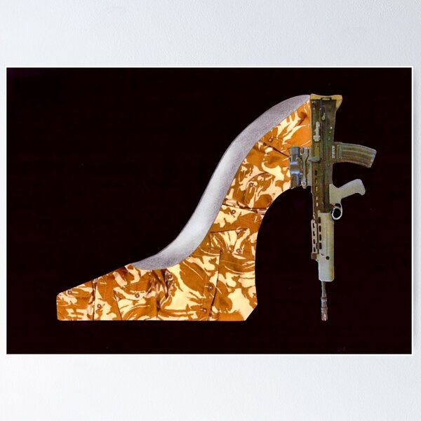 Iraq Shoe by Goddamn Media Poster