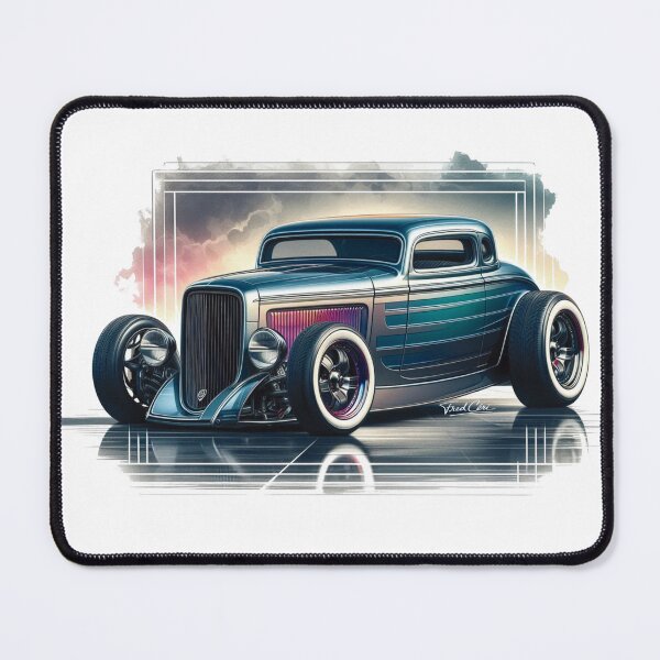 Item preview, Retro style car, hot rod. designed and sold by Fredceri01.