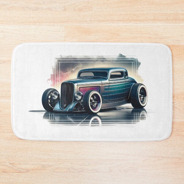 Item preview, Retro style car, hot rod. designed and sold by Fredceri01.