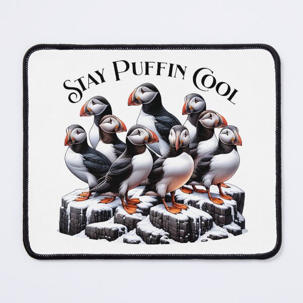 Item preview, Stay Puffin Cool designed and sold by absurditeestore.