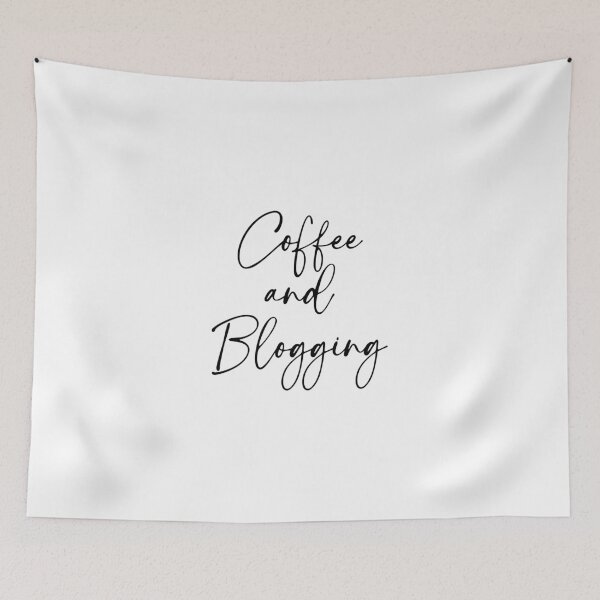 Item preview, Coffee and Blogging designed and sold by Slassyat.