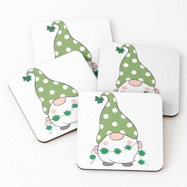 Item preview, Festive Holiday Gnome stickers  designed and sold by marvancatquotes.