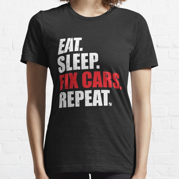 Burnout 2 Lightweight T-Shirt  Black - Eat Sleep Race - Racing Lifestyle  Apparel