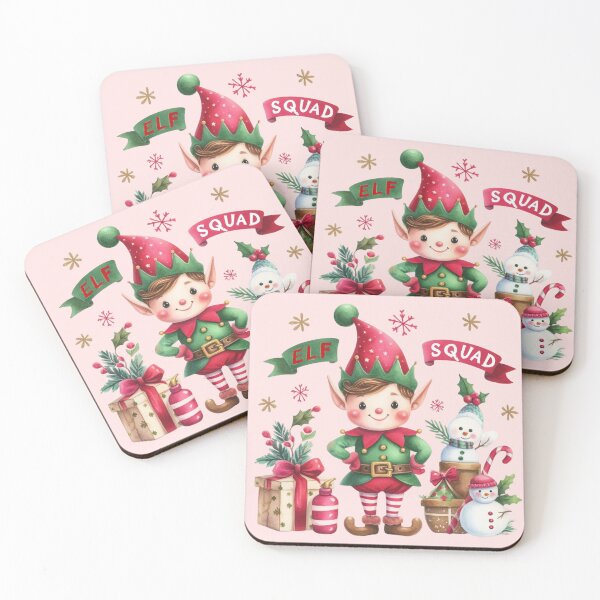 Item preview, Elf Squad designed and sold by NettiesWallArt.