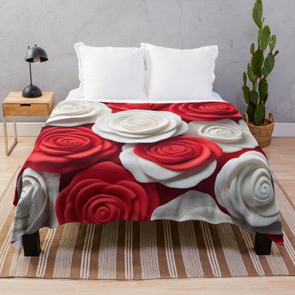 Item preview, Me encantan las rosas rojas y blancas. designed and sold by NolineXpression.