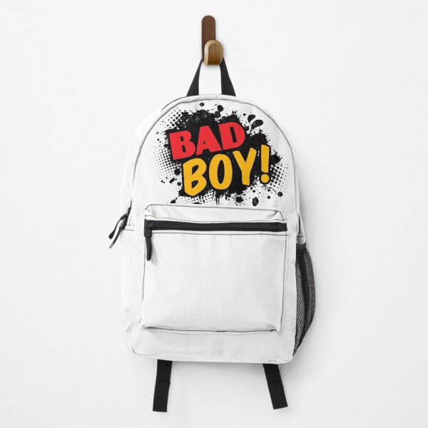 Item preview, bad boy on black ink splatter background illustration designed and sold by TYTOS-SHOP.