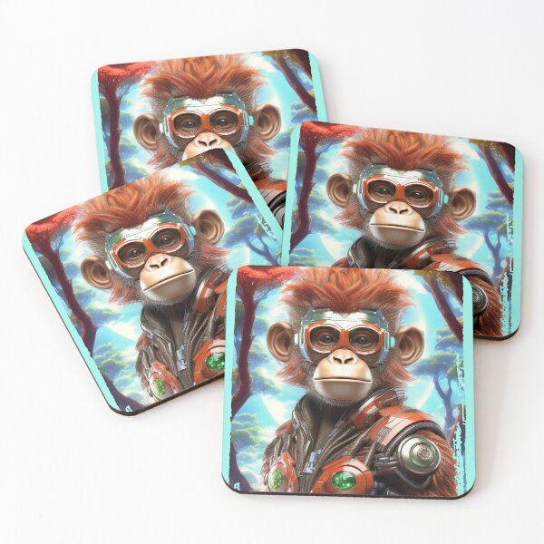 Item preview, Squirrel | Forest Ape | Cyberpunk Monkey Collection designed and sold by monkeybusiness.pt.