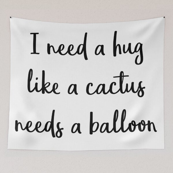 Item preview, No Hugs designed and sold by rebeccarussell.