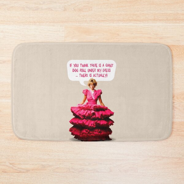 Item preview, Downstairs Toilet Princess Diana designed and sold by DebbieDoesDogs.