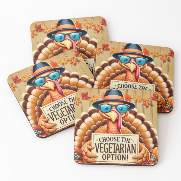 Item preview, Funny Thanksgiving Turkey - Choose the Vegetarian Option designed and sold by gleefulme.