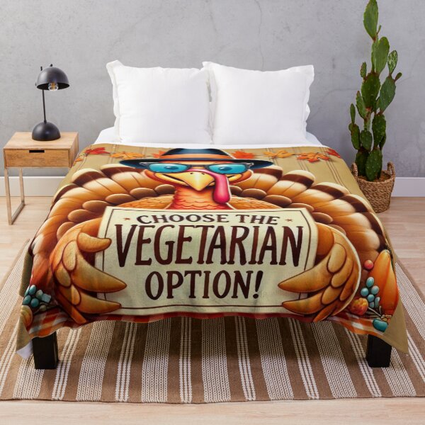 Item preview, Funny Thanksgiving Turkey - Choose the Vegetarian Option designed and sold by gleefulme.