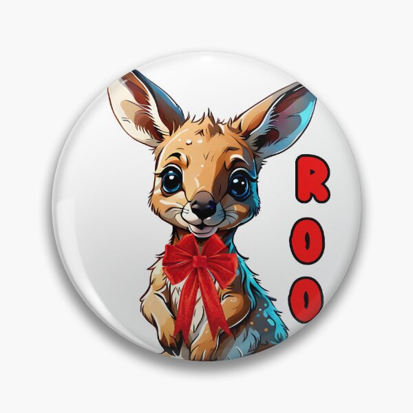 Item preview, Cute Baby Joey Kangaroo Christmas Roo by Orikall designed and sold by HippieWorks.