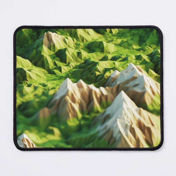 Item preview, Green Mountains Pattern Design designed and sold by NicolasGlowArt.