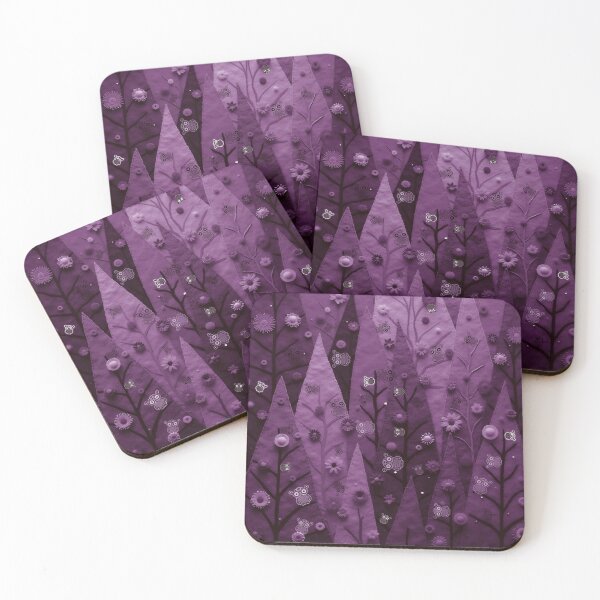 Item preview, VIOLET Christmas Owls designed and sold by LuCancio23.