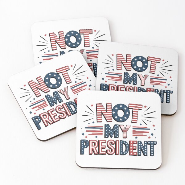 Item preview, not my president / nope not my president designed and sold by Krasnovaovaova.
