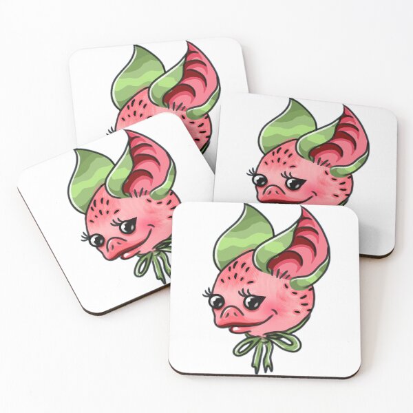 Item preview, Watermelon bat/ fruit bat designed and sold by inkteeth.