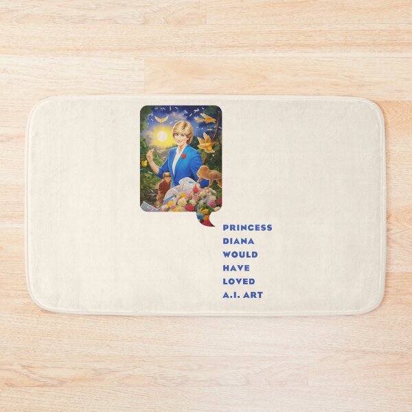 Item preview, Princess Diana Missed AI designed and sold by DebbieDoesDogs.