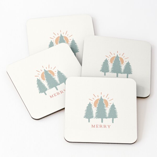Item preview, Merry! Holiday Trees and Sun designed and sold by aimeeandkate.