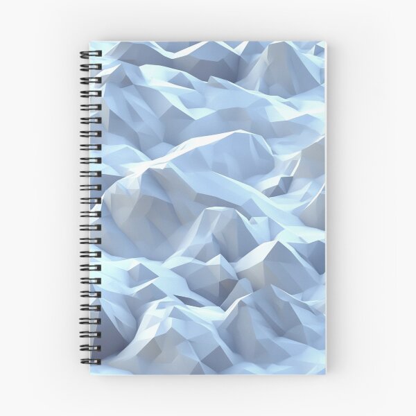 Item preview, White Mountains Pattern designed and sold by NicolasGlowArt.