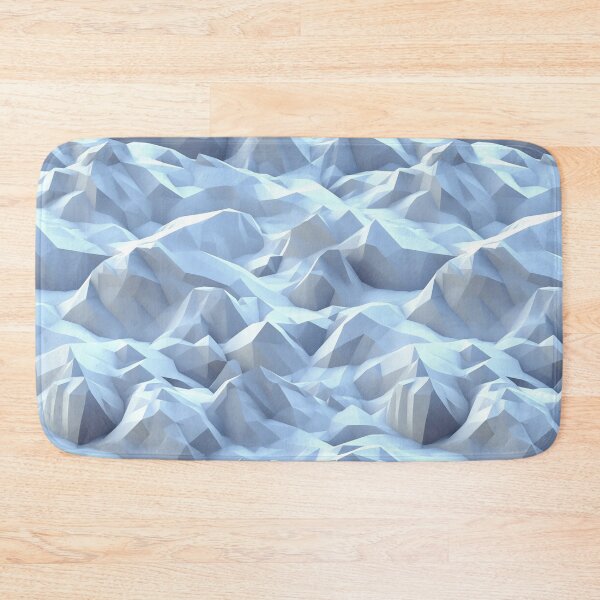 Item preview, White Mountains Pattern designed and sold by NicolasGlowArt.