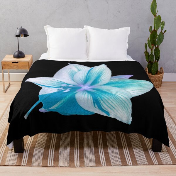 Item preview, Blue And White Amaryllis Flower designed and sold by acatalepsys.