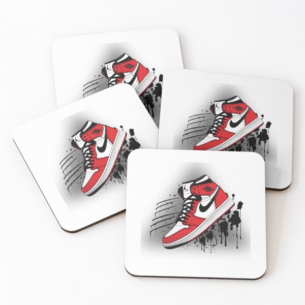 Item preview, "Retro Air High-Top Sneaker Art - Red & White Classic" designed and sold by PRIME4YOU.