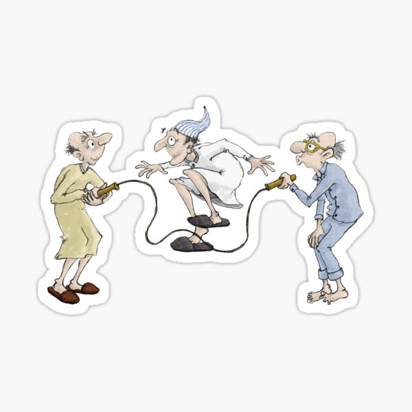 Old Timers Sticker