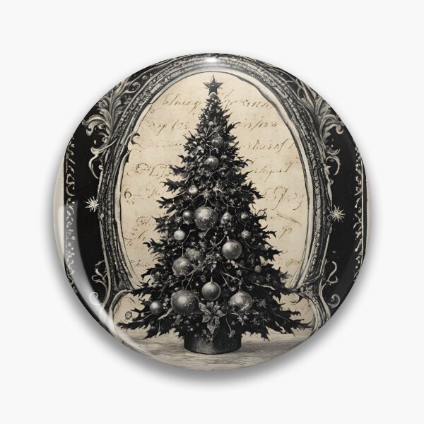 Item preview, Retro Holiday Charm: Vintage Christmas Tree Stamp designed and sold by Vintagestamps.