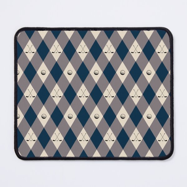 Item preview, Crossed golf clubs Christmas Argyle pattern3 designed and sold by BeebooDesign.