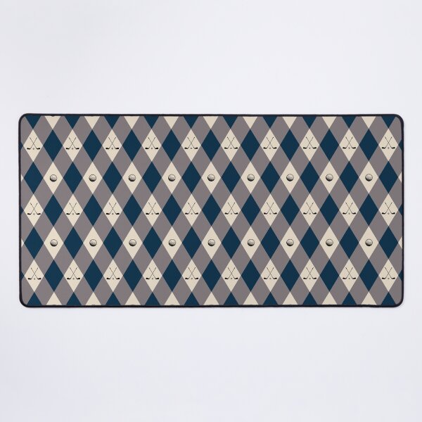 Item preview, Crossed golf clubs Christmas Argyle pattern3 designed and sold by BeebooDesign.
