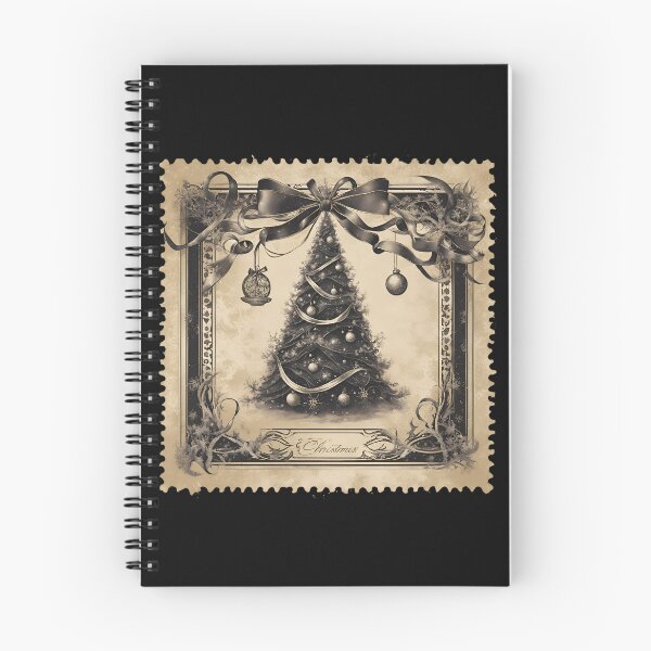 Item preview, Rustic Christmas Tree Stamp for a Classic Holiday designed and sold by Vintagestamps.