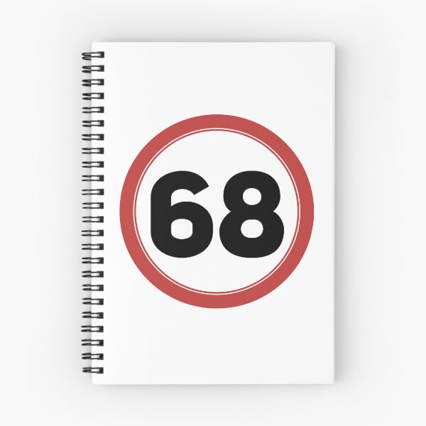 Item preview, Speed limit 68, happy 68th birthday designed and sold by Wolagno.