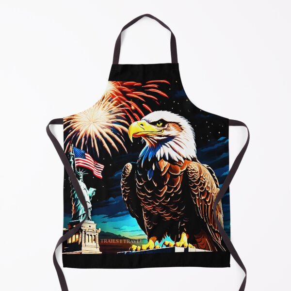 Item preview, Eagle View near the Statue of Liberty designed and sold by trailsitravel.