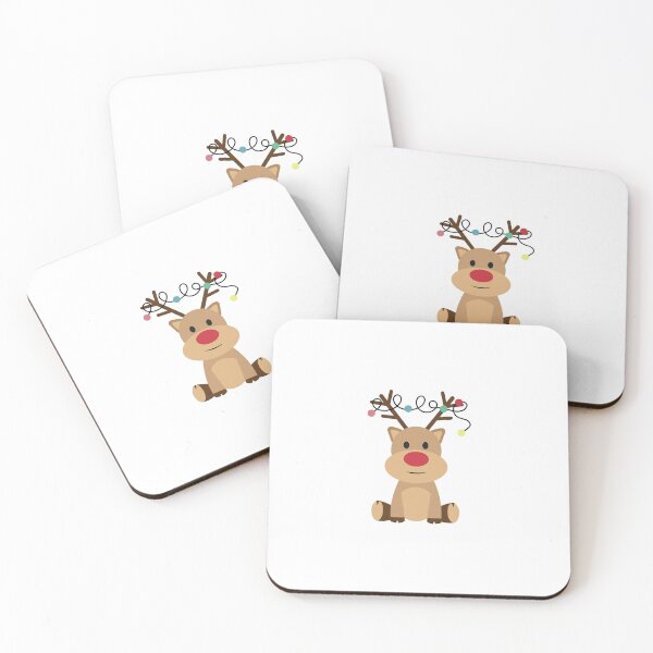 Item preview, Happy Christmas Reindeer designed and sold by PrettyThings23.
