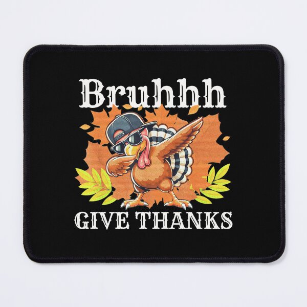 Item preview, Bruh Give Thanks Dabbing Turkey Thanksgiving Thankful Boys T-Shirt designed and sold by comfortesas.
