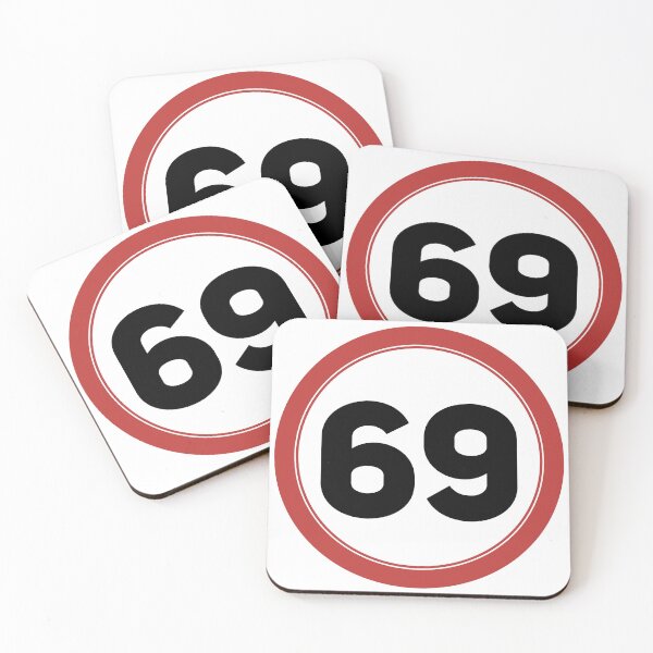 Item preview, Speed limit 69, happy 69th birthday designed and sold by Wolagno.