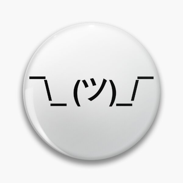 Item preview, ASCII Person Shrugging designed and sold by Oscar Sánchez Requena.