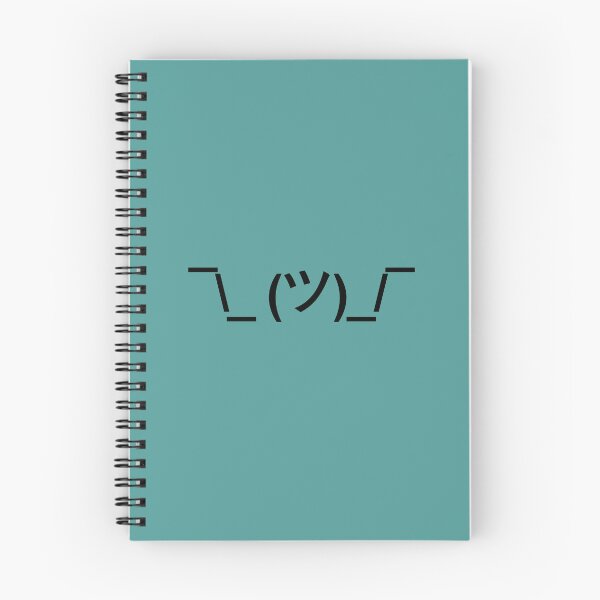 Artikelvorschau, ASCII-Person, die mit den Schultern zuckt entworfen und verkauft von Oscar Sánchez Requena.