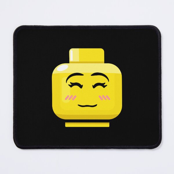 Item preview, Brick Toy Head Yellow Funny Face designed and sold by Kubala Designs.