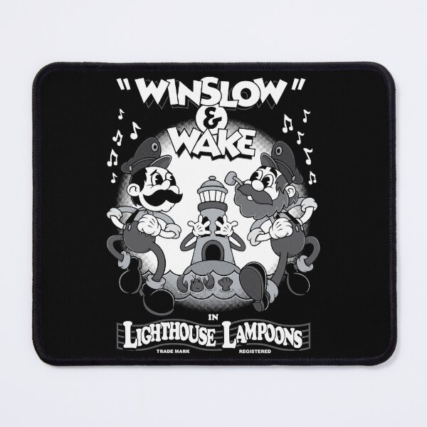 Item preview, Vintage Cartoon Lighthouse Lampoons - Winslow & Wake - Horror designed and sold by Nemons.