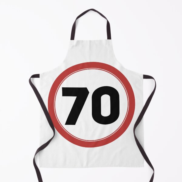 Item preview, Speed limit 70, happy 70th birthday designed and sold by Wolagno.