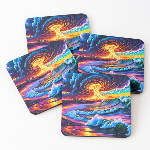 Item preview, Electric Fire Tornado, Ai Generated Art  designed and sold by ACC .