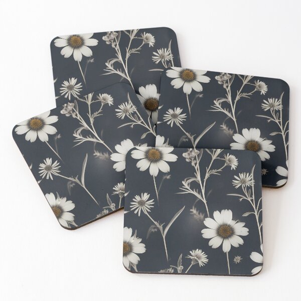 Item preview, Monochrome wildflower  designed and sold by NolineXpression.
