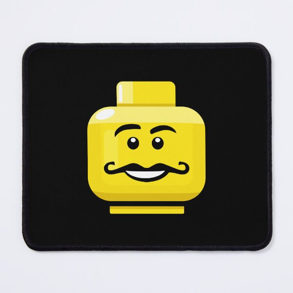 Item preview, Brick Toy Head Yellow Funny Face designed and sold by Kubala Designs.