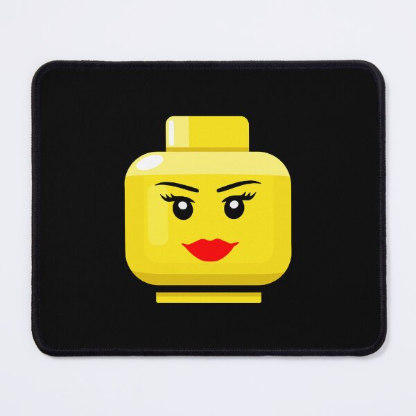 Item preview, Brick Toy Head Yellow Funny Face designed and sold by Kubala Designs.