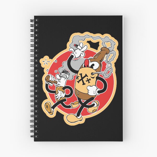 Item preview, Smokes N Booze BFF - Cigarette and Beer Buddies - vintage 1930's cartoon designed and sold by DeadMonkeyShop.