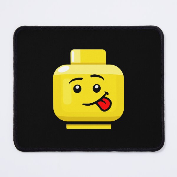 Item preview, Brick Toy Head Yellow Funny Face designed and sold by Kubala Designs.