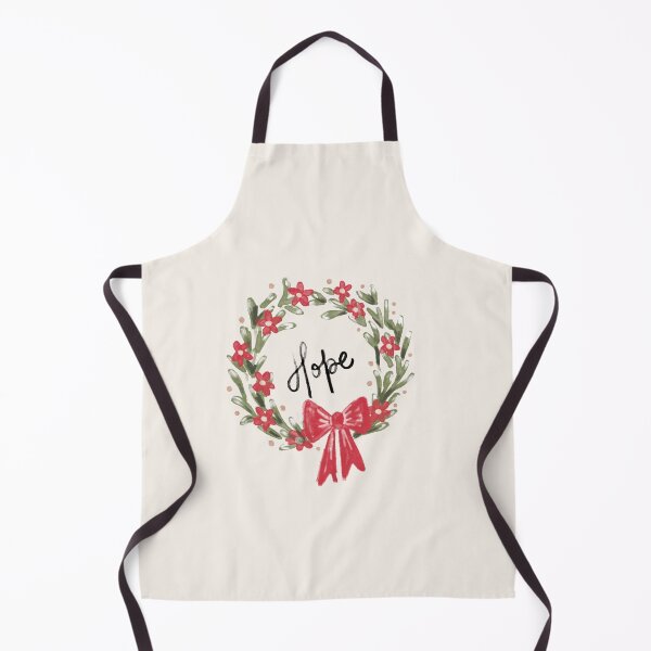 Item preview, Hope Holiday Christmas Wreath designed and sold by Anis Illustration.