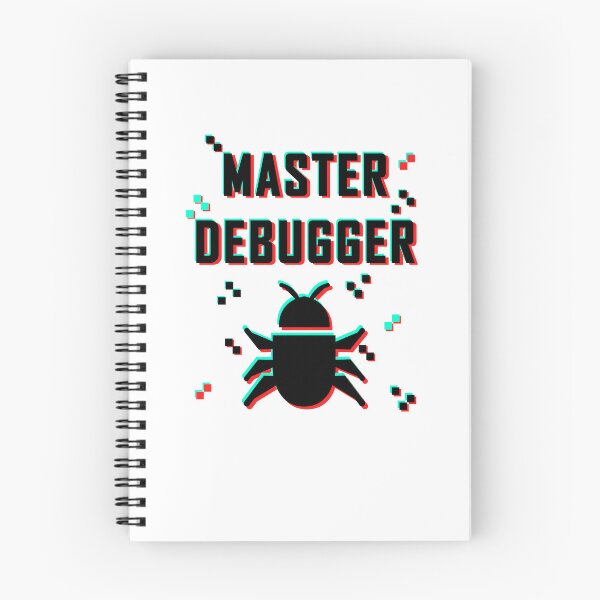 Item preview, Master Debugger Glitch black white designed and sold by Warrioll.
